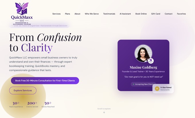 QuickMaxx — Professional Services