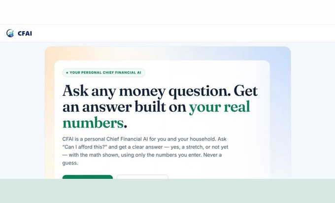 CFAI — Consumer AI
