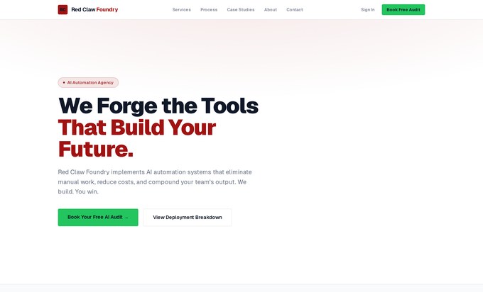 Red Claw Foundry — AI Automation